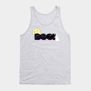 Big Letter for Halloween "Boo!" Tank Top